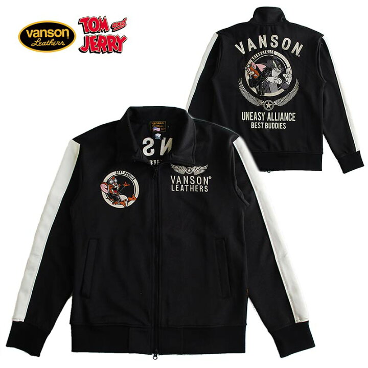 楽天市場】VANSON バンソン トムとジェリー トラックジャケット 
