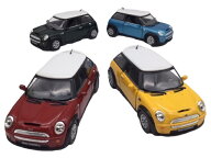 ミニカー　【A】 1/28 ミニクーパー S　BMW ビーエムダブリュー MINI COOPER S　プルバック　キンスマー…