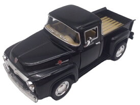 ミニカー 1/38 フォード F-100 1956 ピックアップトラック キンスマート プルバック ダイキャスト フィフティーズ パンプキントラック 新品 単色・4色セット