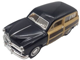 ミニカー 1/40 フォード ウッディ ワゴン 1949 Ford Woody Wagon 車 プルバック キンスマート プルバック アメ車 Aカー クラシックカー 旧車 レトロ ヴィンテージ