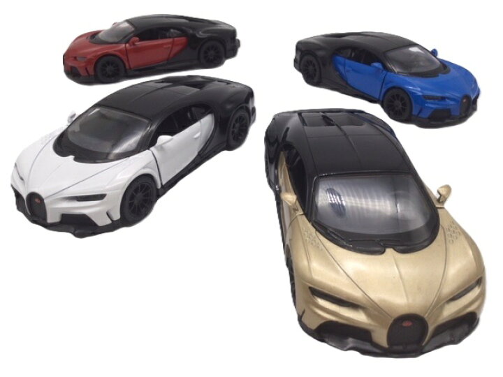 楽天市場】ミニカー 1/38 ブガッティ シロン スーパースポーツ 