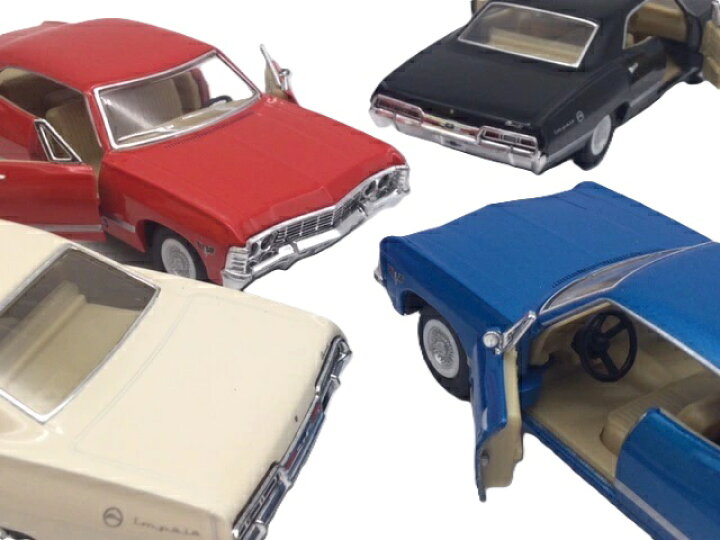楽天市場】ミニカー 1/43 1967 シボレー インパラ 車 アメ車 Aカー 