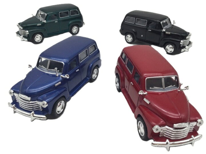 楽天市場】【A】 ミニカー 1/36 1950 シボレー サバーバン 車 アメ車 A 