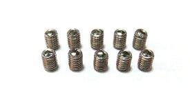 送料無料　M3 × 4mm ステンレス製　イモネジ　10個セット ホーローセットネジ　hexagon socket set screw　1/16RC戦車 1/10RCカー