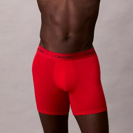 【ネコポス可:2点まで】カルバンクライン：ICON STRECTH HOLIDAY ボクサーブリーフ (アドレナリンラッシュ)[ボクサーパンツ/ 男性下着/ メンズインナー/人気ブランド/おすすめギフト/誕生日プレゼント/メンズファッション]