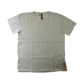 ヌーディージーンズ：ORGANIC COTTON ROUND NECK Tシャツ (グレー)[Tシャツ 男性下着 メンズインナー 人気ブランド おすすめギフト 誕生日プレゼント メンズファッション]