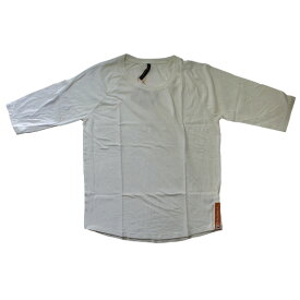 ヌーディージーンズ：ORGANIC COTTON QUARTER SLEEVE Tシャツ (ホワイト)[Tシャツ 男性下着 メンズインナー 人気ブランド おすすめギフト 誕生日プレゼント メンズファッション]
