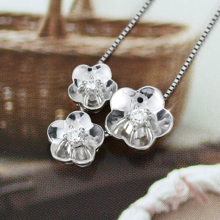 楽天市場】【10%OFF スーパーSALE】ダイヤモンド ネックレス 18k 