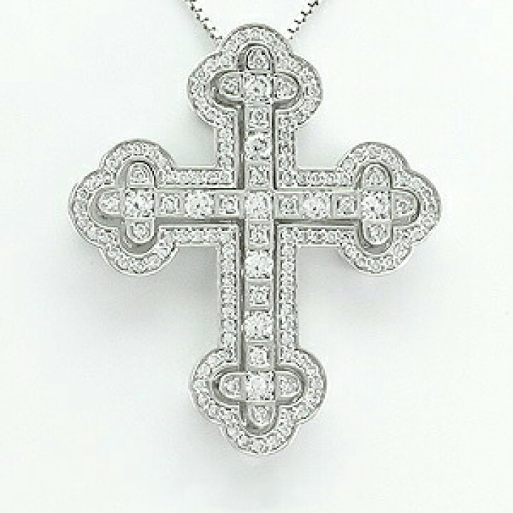 楽天市場】【今だけP10倍】ネックレス メンズ クロス CZダイヤ  