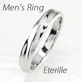 シルバー925 リング メンズ 指輪 刻印 地金 ツイスト マリッジリング 結婚指輪