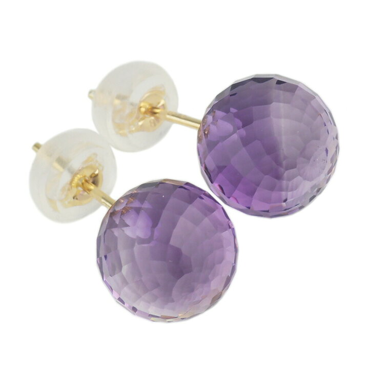 楽天市場】【10%OFF】プラチナ 18金 ピアス 天然石 ミラーボール 大粒 