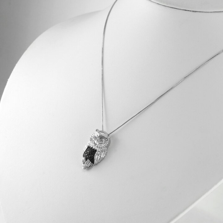 楽天市場】【10%OFF スーパーSALE】ブラックダイヤモンド ネックレス 