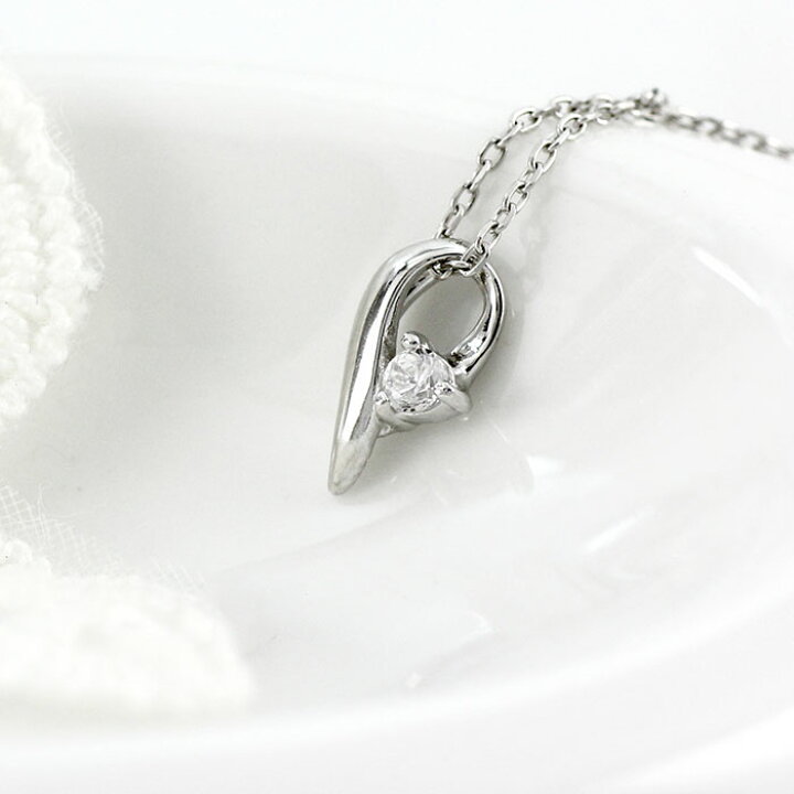 楽天市場】ダイヤモンド ネックレス 一粒 18k ペンダント レディース 
