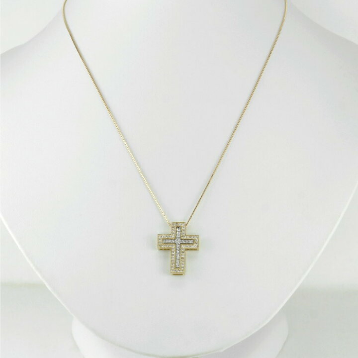 楽天市場】【10%OFF スーパーSALE】 ネックレス クロス ダイヤモンド 