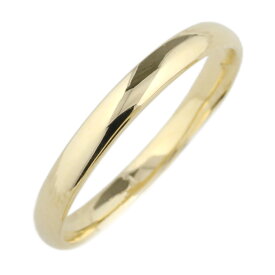 【10%OFF】18金 メンズ シンプル 甲丸リング 結婚指輪 結婚記念 プレゼント 指輪 刻印 マリッジリング 誕生日【送料無料】