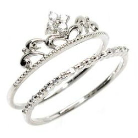 ティアラ ダイヤリング プラチナ900 天然ダイヤモンド ギフト 結婚記念 誕生日 プレゼント 彼女 指輪 刻印 プラチナ 母の日