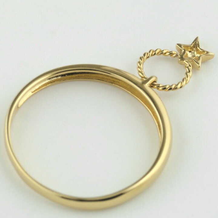 楽天市場】【まもなく終了 P10倍】リング チャーム付き 指輪 地金  