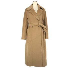 MAX MARA マックスマーラ 白タグ ロングコート ウール/カシミヤ キャメル Mサイズ相当【中古】【美品】 レディース