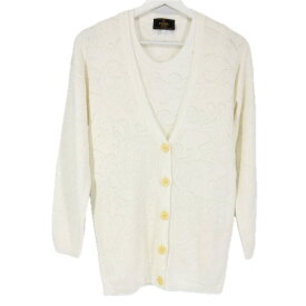 FENDI フェンディ アンサンブル コットン ホワイト【中古】 レディース