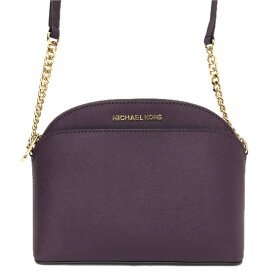 Michael Kors マイケルコース 斜め掛け ショルダーバッグ レザー パープル【中古】 レディース
