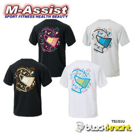 【ポイント2倍】 blackknight T5101U 半袖Tシャツ ドライ 半T SHORT SLEEVE T シャツ Uni ブラックナイト blackknight祭 バドミントン祭 エムアシスト