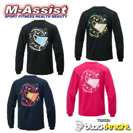 【ポイント】 blackknight T5202U 長袖Tシャツ ドライ ロンT LONG SLEEVE T シャツ Uni ブラックナイト blackknight祭 バドミントン祭 エムアシスト
