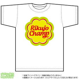 陸上チャンピオンTシャツ(DryT-shirt：白)