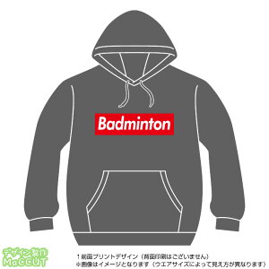�o�h�~���g���p�[�J�[(badminton)�X�g���[�g�nBOX���S�f�U�C���̃v���I�[�o�[�X�E�F�b�g