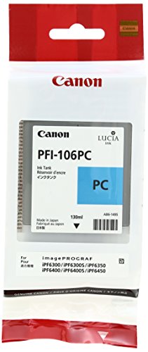 CANON純正 インクタンク フォトシアン PFI-106PC ポスカ付 6625B001 返品交換不可 国内正規品