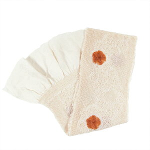 七五三正絹おびあげ 薄ベージュ obsp02