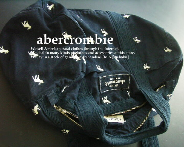 楽天市場】2242新品☆アバクロンビー abercrombie☆ロゴロゴ刺繍 