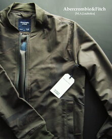 5460新品★アバクロンビー＆フィッチ Abercrombie&Fitch★迷彩ジップジャケット3205★カーキ★XS★MENS★