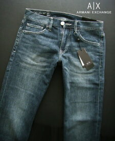 9170-8新品★アルマーニエクスチェンジ ARMANI EXCHANGE★A|X ヴィンテージデニム3208 J16 STRAIGHT★MENS　ジーンズ