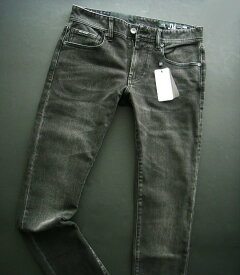 9231-2新品★アルマーニエクスチェンジ ARMANI EXCHANGE★A|X ヴィンテージデニム3225 J14 SKINNY★黒系★MENS　ジーンズ