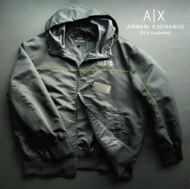 9671新品★アルマーニエクスチェンジ ARMANI EXCHANGE★ロゴダブルジップジャケット3305★黒★L★MENS★