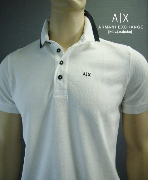 楽天市場】8903-6新品☆アルマーニエクスチェンジ ARMANI EXCHANGE☆襟  