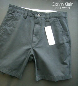 462新品★カルバン・クライン　Calvin Klein★デザイン短パン3313★黒★MENS