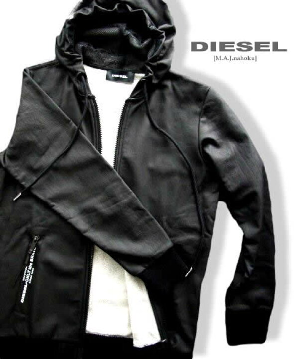 楽天市場】8052新品☆ディーゼル DIESEL☆ロゴジップジャケットK113 