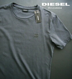 8614-5新品★ディーゼル　DIESEL★胸ロゴTシャツK238★ダークグレー★MENS★