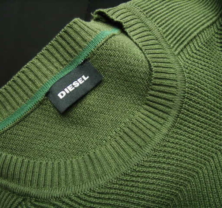 楽天市場】8150新品☆ディーゼル DIESEL☆ロゴコットンニットK115 