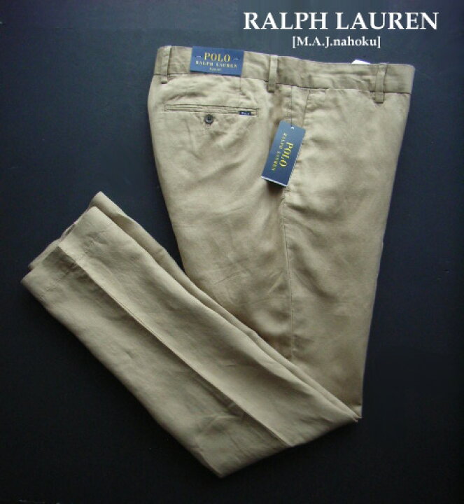 楽天市場】1947-9新品☆ラルフローレン RALPH LAUREN ☆麻リネンパンツ 