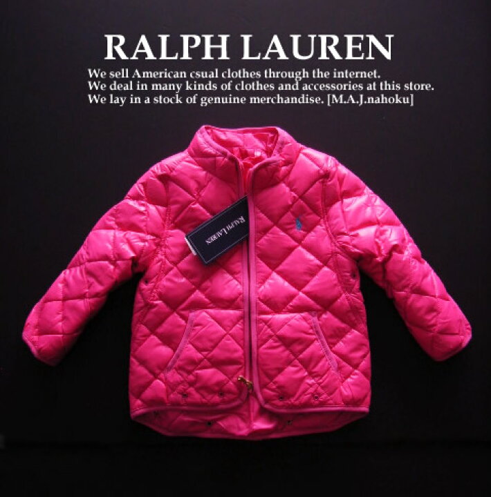 楽天市場】1332新品☆ラルフローレン RALPH LAUREN☆ダウンジャケット 