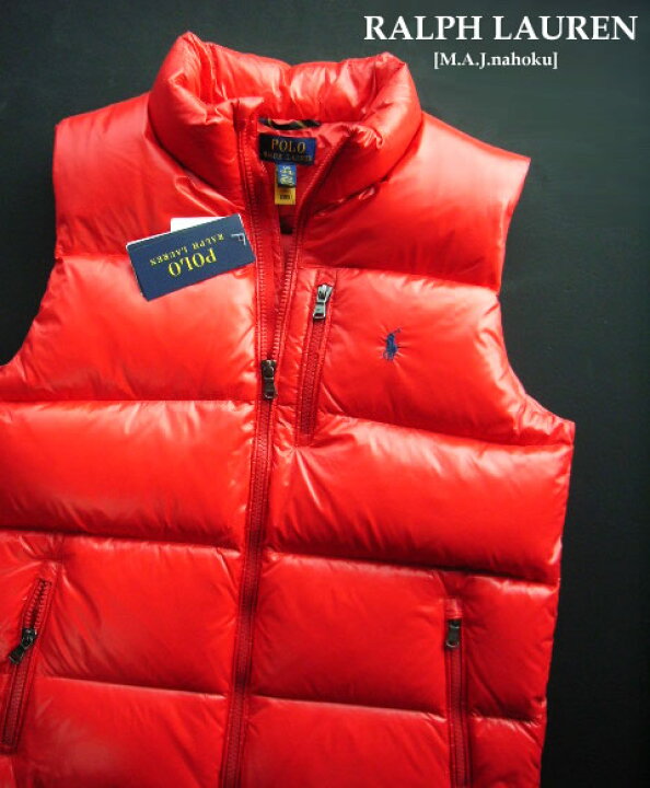 楽天市場】2088新品☆ラルフローレン RALPH LAUREN☆胸ロゴ光沢ダウン 