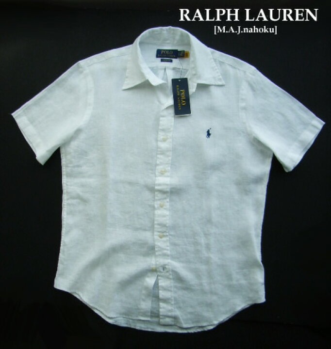 楽天市場】1892新品☆ラルフローレン RALPH LAUREN☆麻リネン100胸ロゴ 