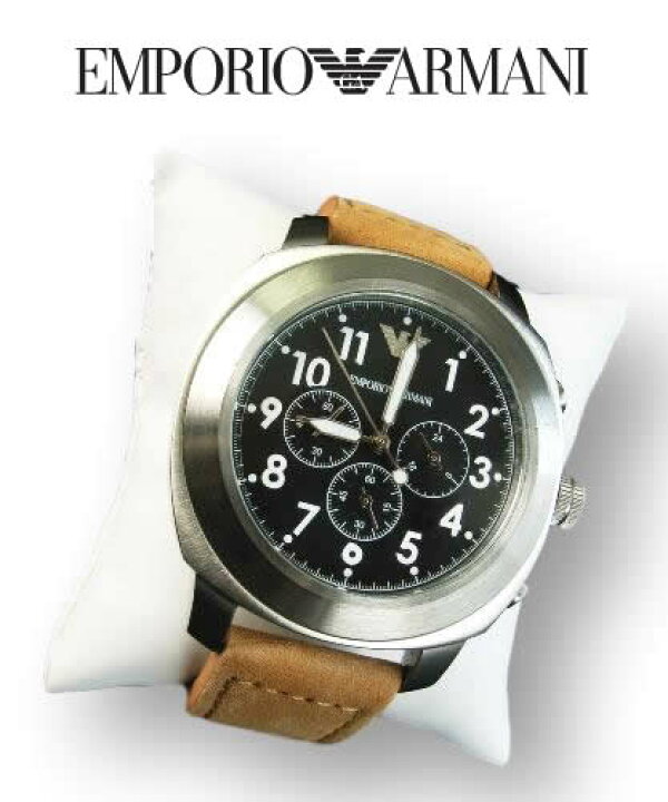 楽天市場】6714新品☆エンポリオアルマーニ EMPORIO ARMANI☆時計  