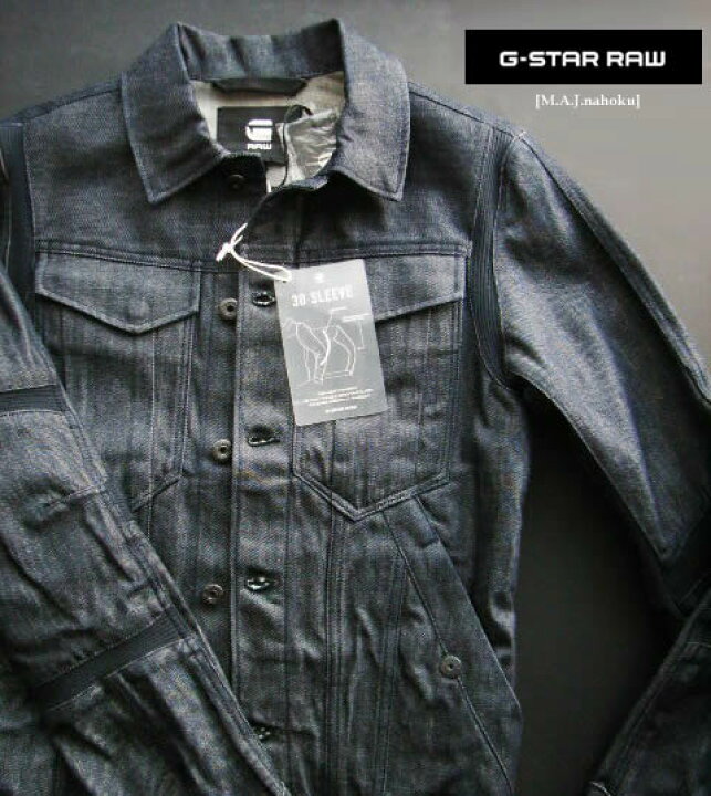 楽天市場】8644新品☆ジースター G-STAR RAW☆ライダースデニム 