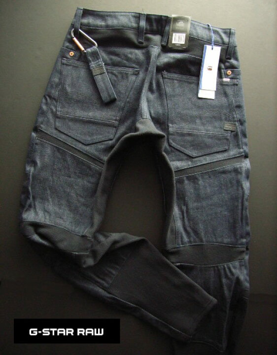 楽天市場】7866-8新品☆ジースター G-STAR RAW☆バイカーデニム3109 RE 