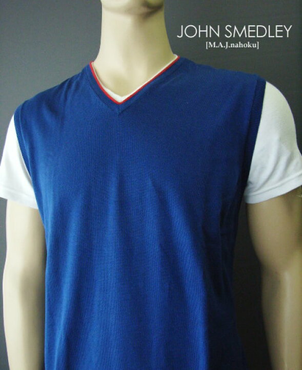 楽天市場】742新品☆JOHN SMEDLEY ジョンスメドレー☆Vネックニット 