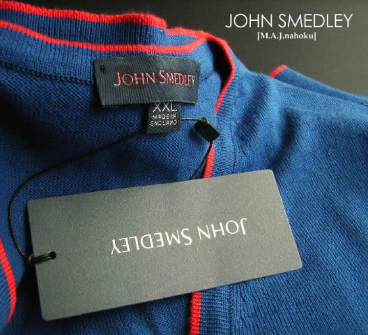 楽天市場】742新品☆JOHN SMEDLEY ジョンスメドレー☆Vネックニット 