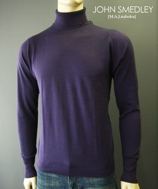 楽天市場】780新品☆JOHN SMEDLEY ジョンスメドレー☆長袖タートル 